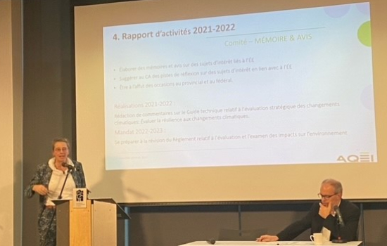 Rapport d'activités et AGA 2021-2022