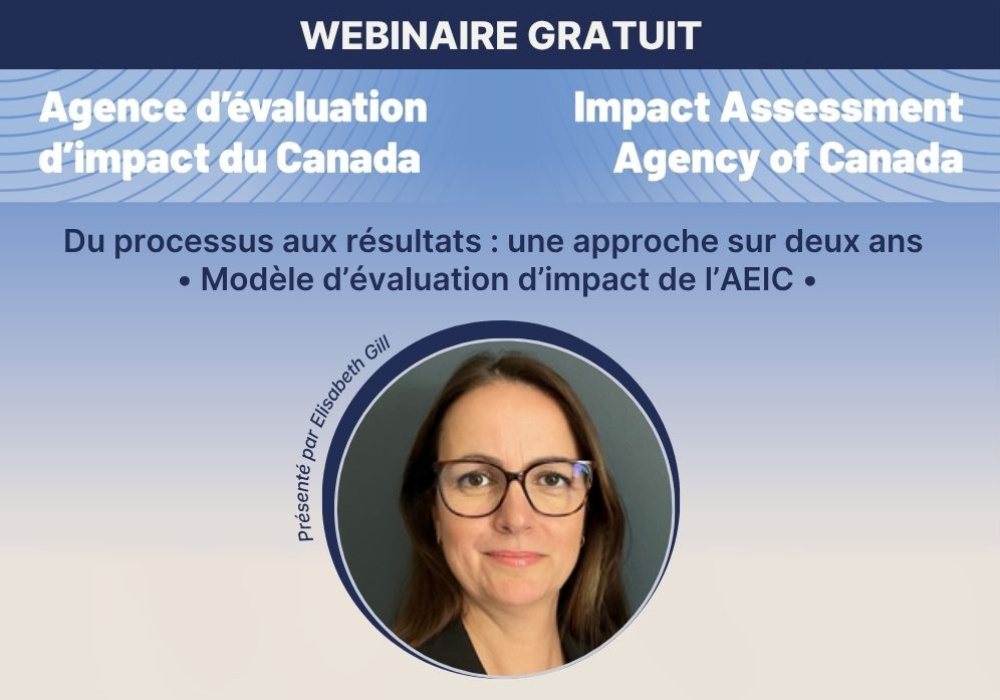 Webinaire gratuit - Du processus aux résultats : une approche sur deux ans – Modèle d’évaluation d’impact de l’AEIC