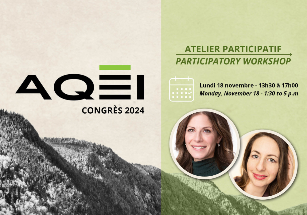 18 novembre 2024 - Atelier participatif compl&eacute;mentaire au Congr&egrave;s 2024