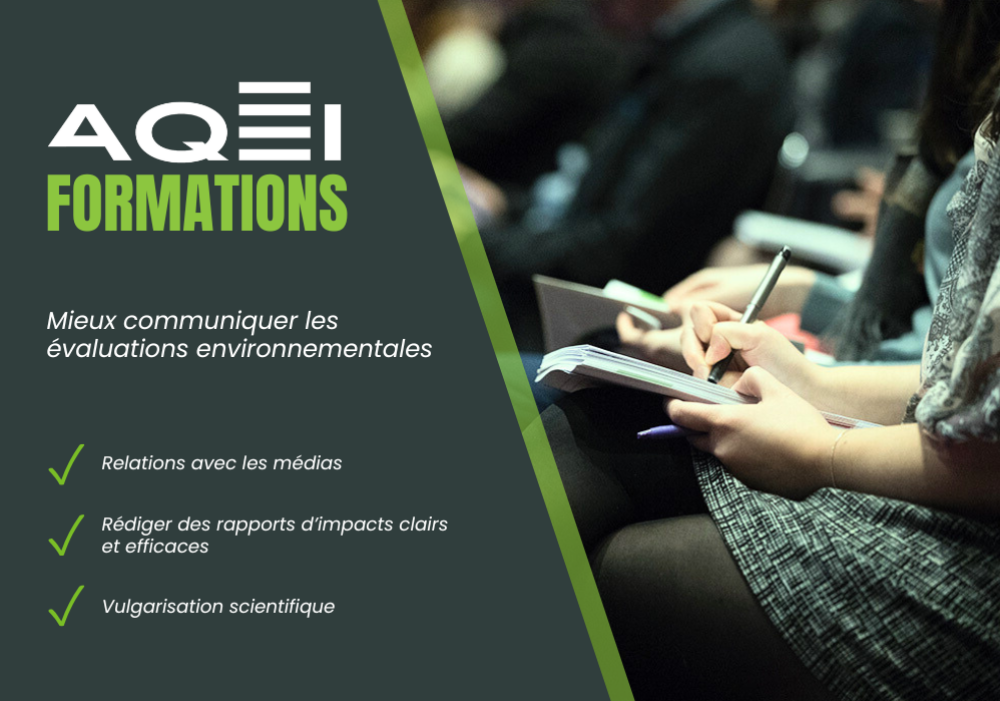 Formations : Mieux communiquer les évaluations environnementales