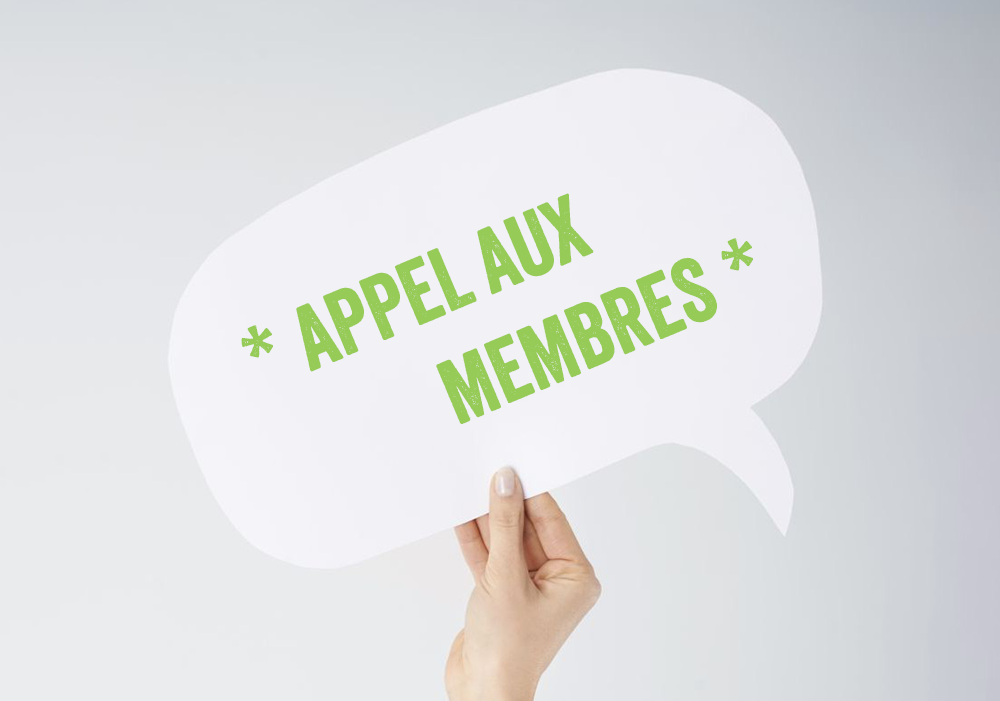 L’AQÉI a besoin de vous!