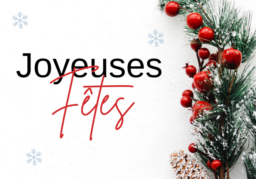Joyeuses F&ecirc;tes 2025!